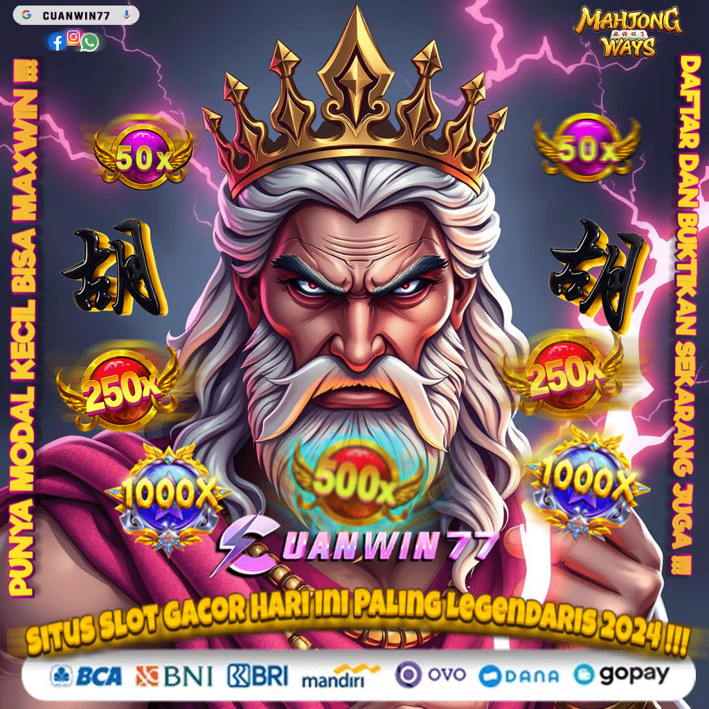 CUANWIN77 ⚡  Situs Slot Thailand Gacor Hari Ini Gampang Menang Malam Ini Terpercaya